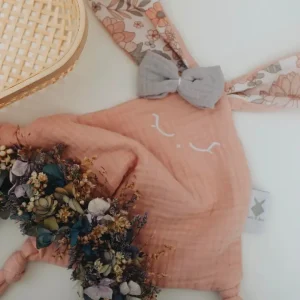 Doudou Lange Mini Noeuds #Flower Power