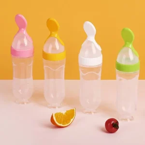 Biberon avec cuillère pour bébé | BabyBottle™
